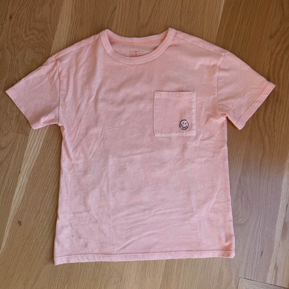 Cat & Jack Light Orange T-shirt NWOT